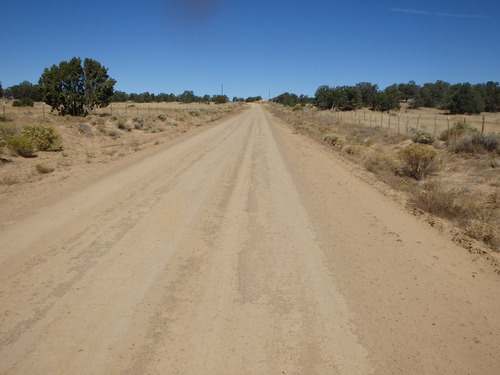 GDMBR: Northbound on CR-41.